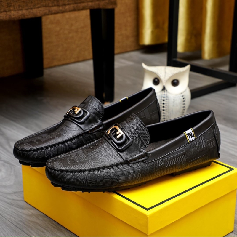 F**di leather shoes